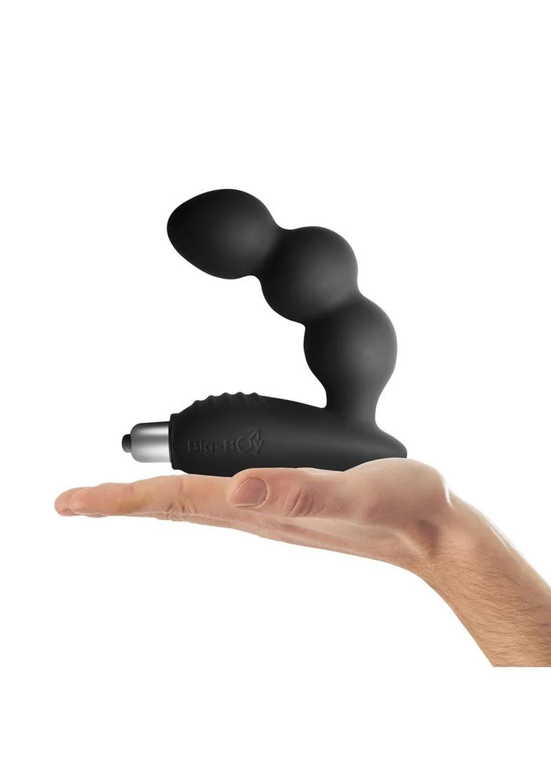 Big Boy Silicone Prostate and Perineum Massager Vibrator - Image 4