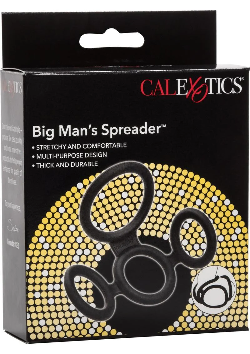 Big Man's Spreader Silicone Cock Ring - Image 2