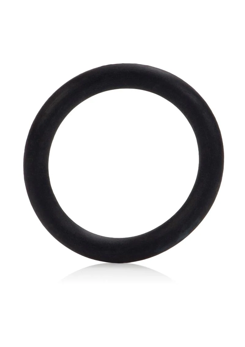 Black Rubber Cock Ring - Image 3