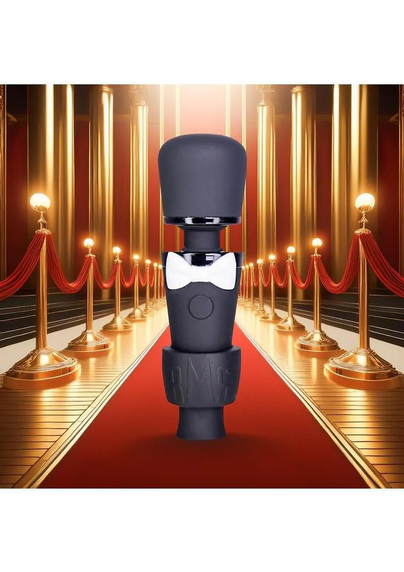 Black Tie Affair Bowtie Silicone Rechargeable Wand - Image 4