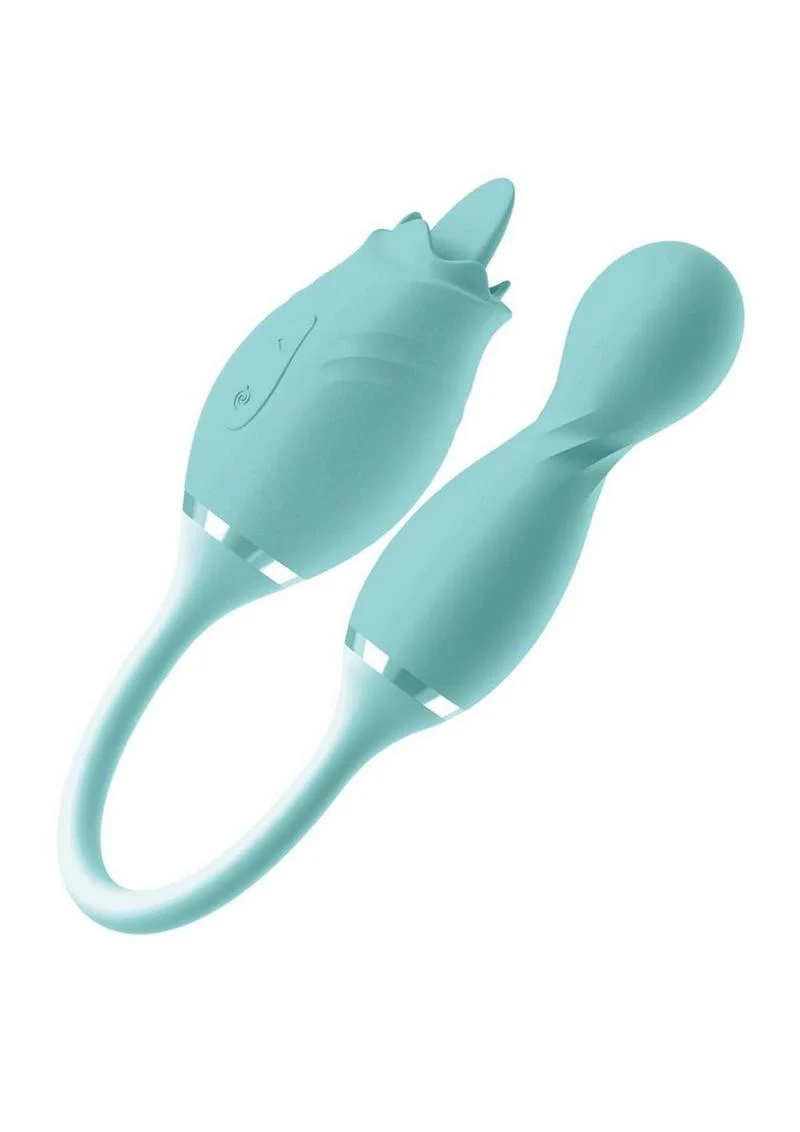Blaze Exciter Rechargeable Silicone Dual Stimulating Vibrator - Image 7