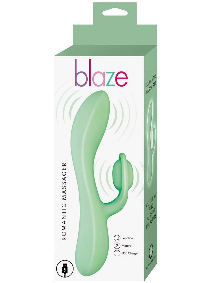 Blaze Romantic Rechargeable Silicone Vibrator - Image 3