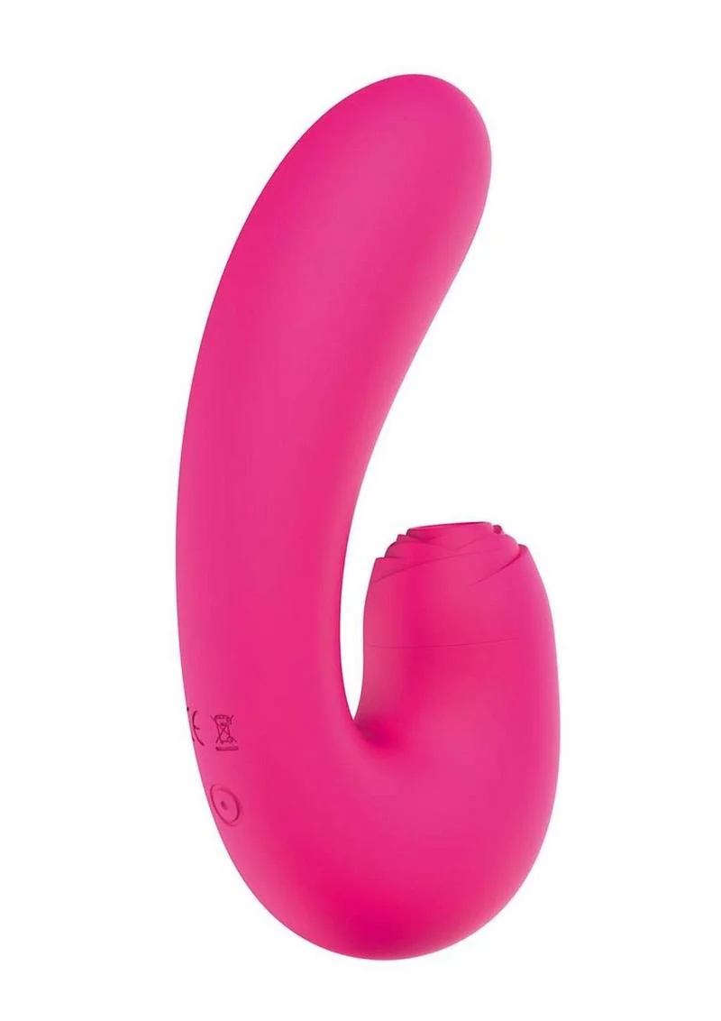 Blaze Suction Thumper Rechargeable Silicone Vibrator Clitoral Stimulator - Image 5