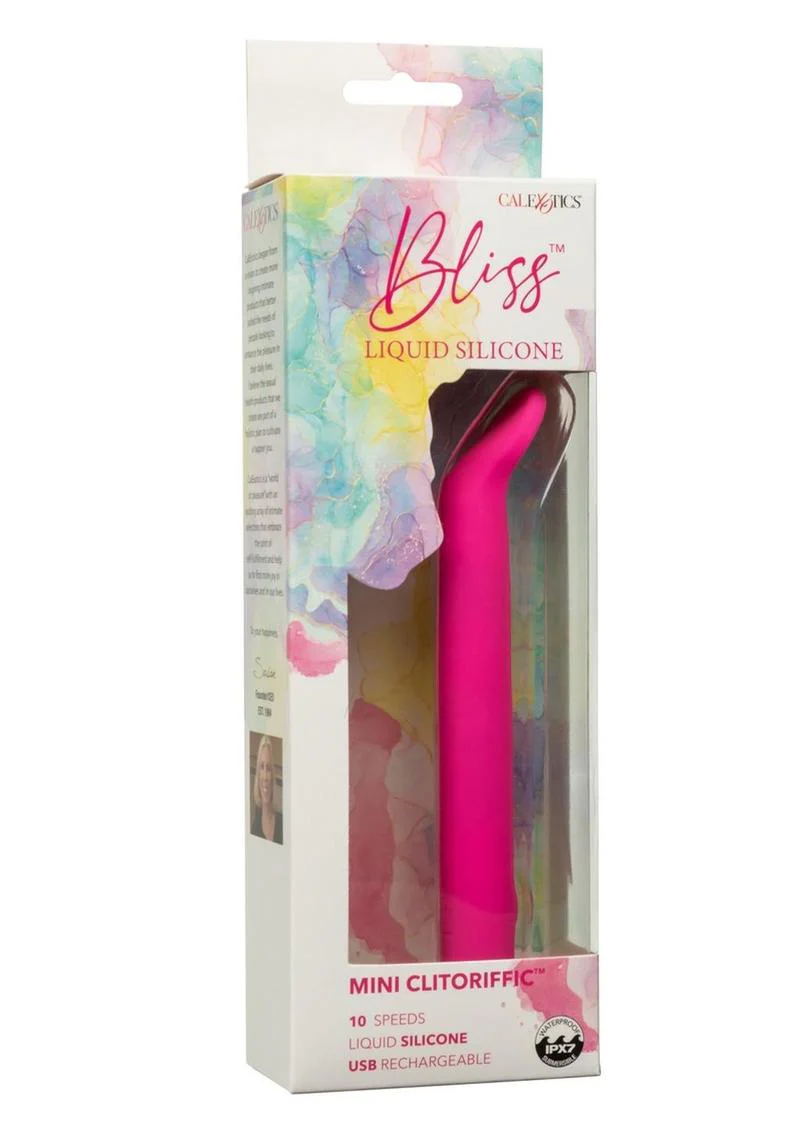 Bliss Liquid Silicone Mini Clitoriffic Rechargeable Stimulator - Image 2