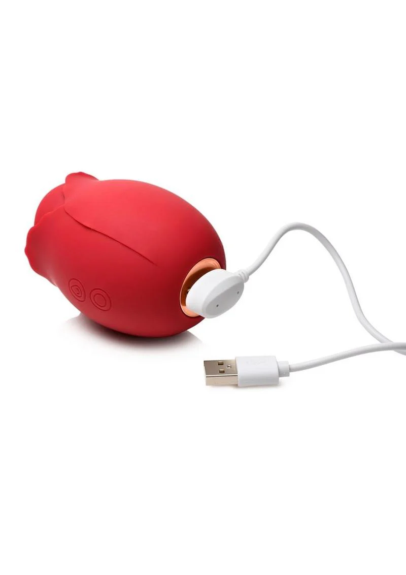 Bloomgasm Mystic Rose Rechargeable Silicone Sucking and Vibrating Clitoral Stimulator - Image 3