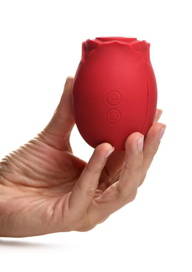 Bloomgasm Mystic Rose Rechargeable Silicone Sucking and Vibrating Clitoral Stimulator - Image 4