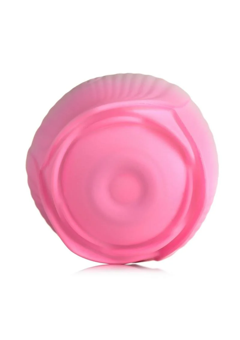 Bloomgasm Pulsing Petals Throbbing Silicone Rechargeable Rose Stimulator - Image 2