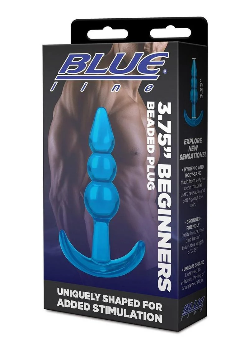 Blue Line Beginners Beaded Plug - Image 2