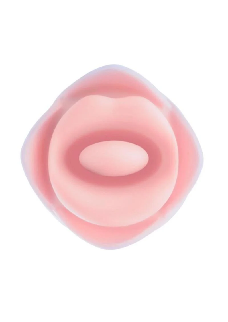 Blush Collection Kissing Rose Rechargeable Silicone Clitoral Stimulator - Image 4