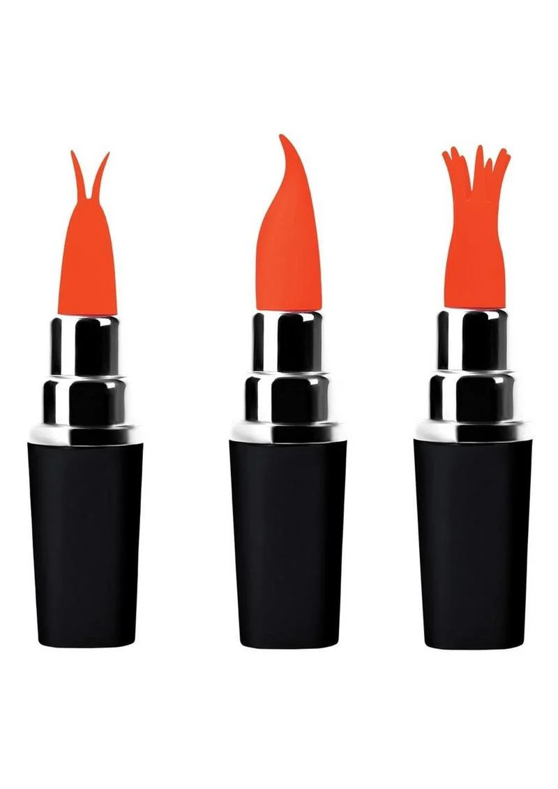 Bodywand Date Night Kiss Kiss Rechargeable Silicone Lipstick Vibrator - Image 3