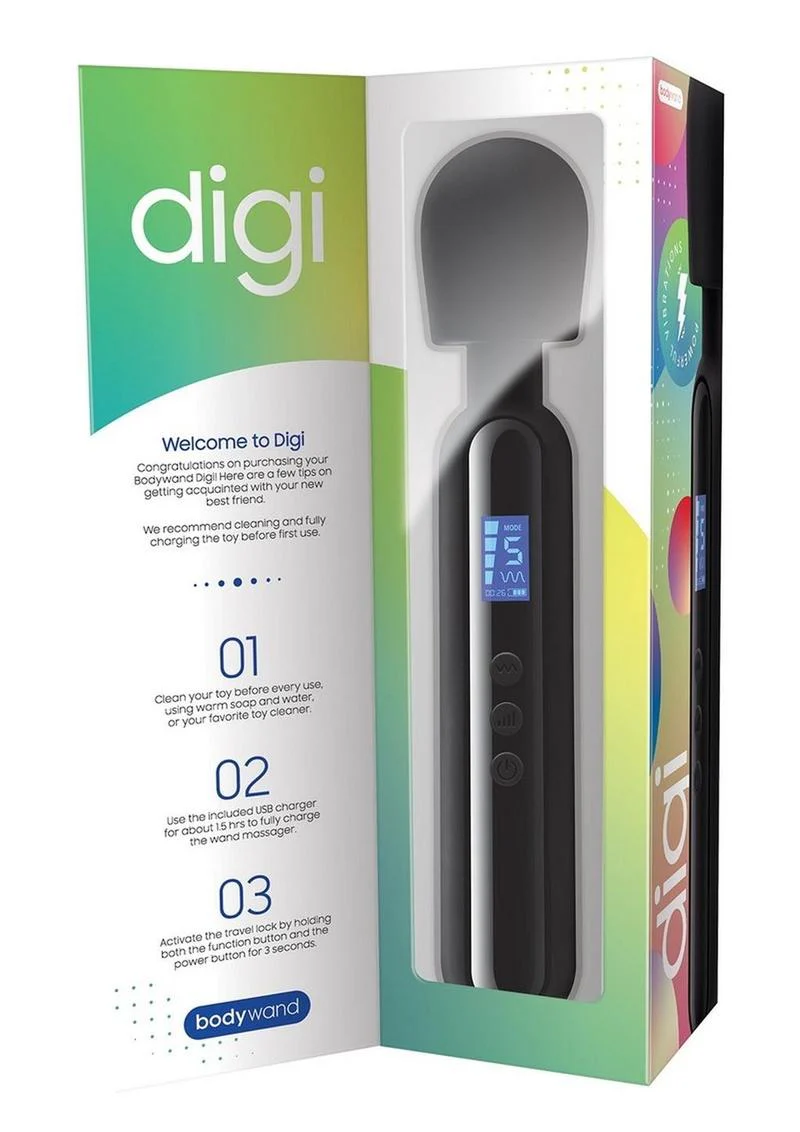 Bodywand Digi Rechargeable Silicone Massager - Image 4
