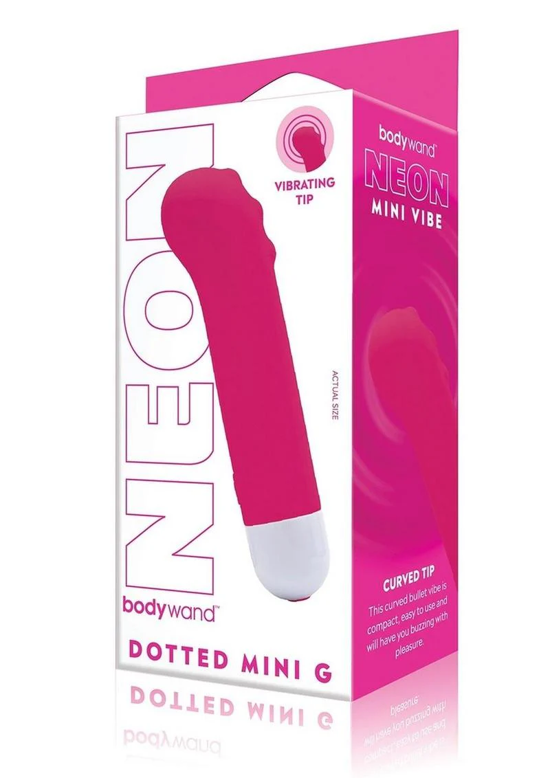 Bodywand Dotted Mini G Rechargeable Silicone Vibrator - Image 3