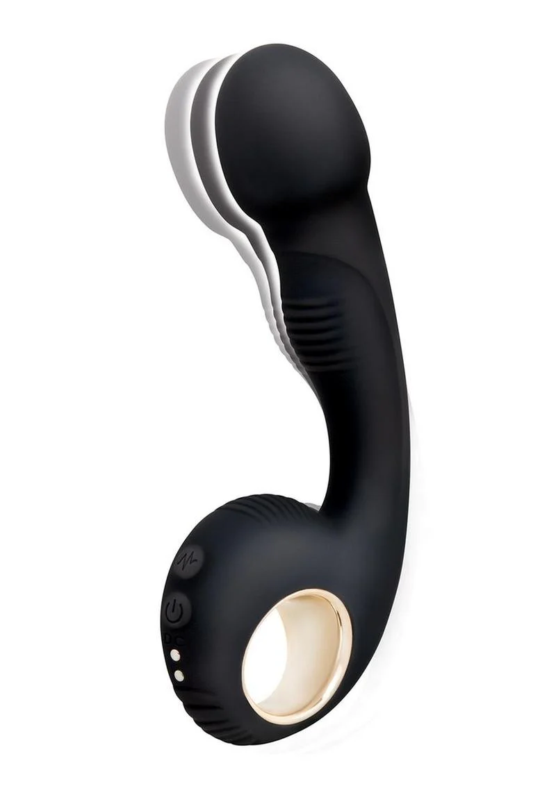 Bodywand G-Play Ergonomic Rechargeable Silicone Dual Motor Squirt Trainer Vibrator with Clitoral Stimulator - Image 3