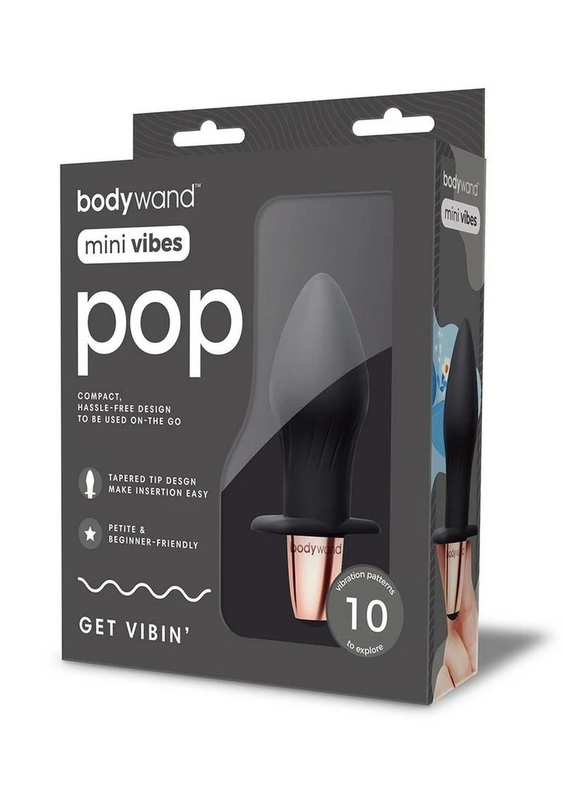 Bodywand Mini Vibes Pop Rechargeable Silicone Clitoral Stimulator - Image 2
