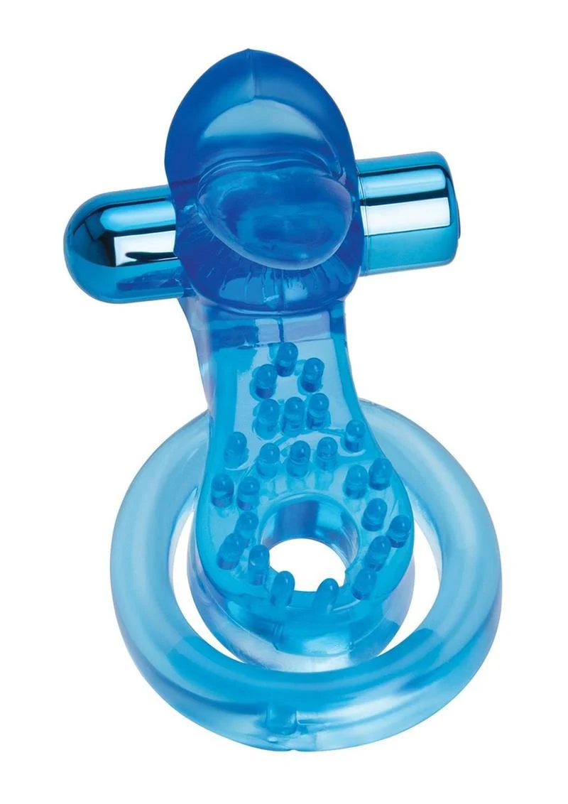 Bodywand Rechargeable Silicone Duo Ring with Clit Tickler - Image 6