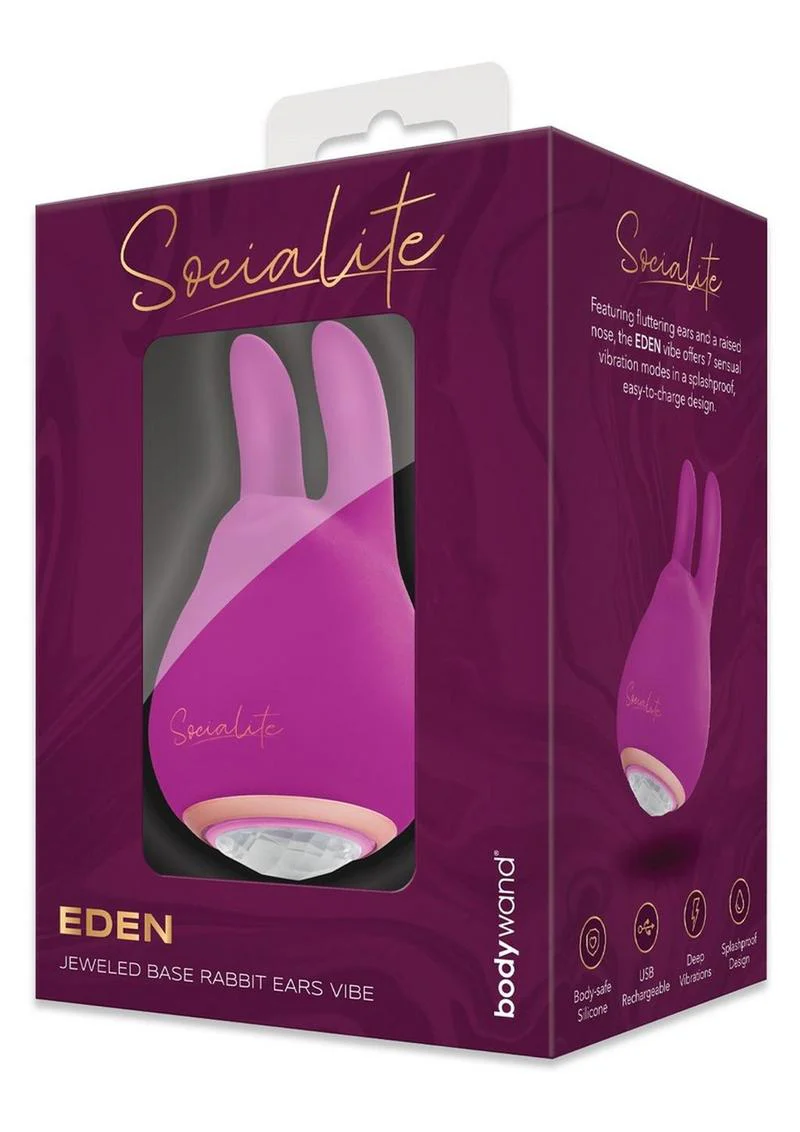 Bodywand Socialite Eden Rechargeable Silicone Clit Stimulator - Image 2
