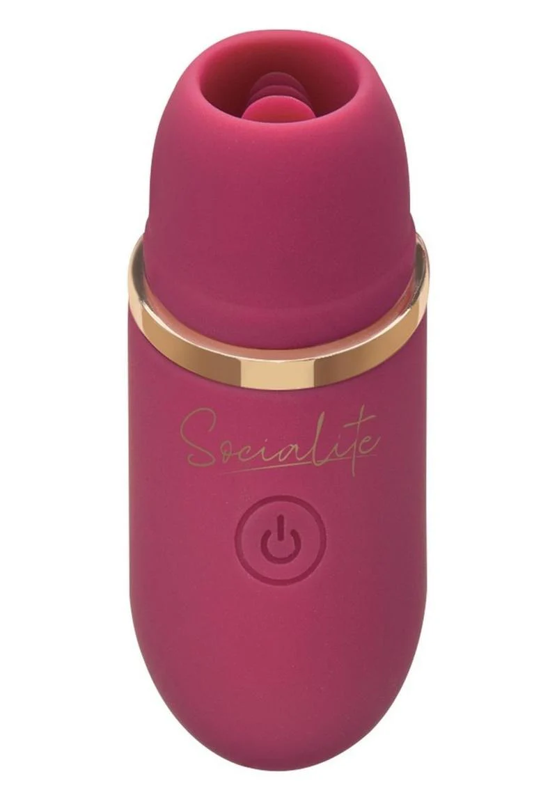 Bodywand Socialite Liv Mini Tongue Rechargeable Silicone Pocket Licker - Image 3