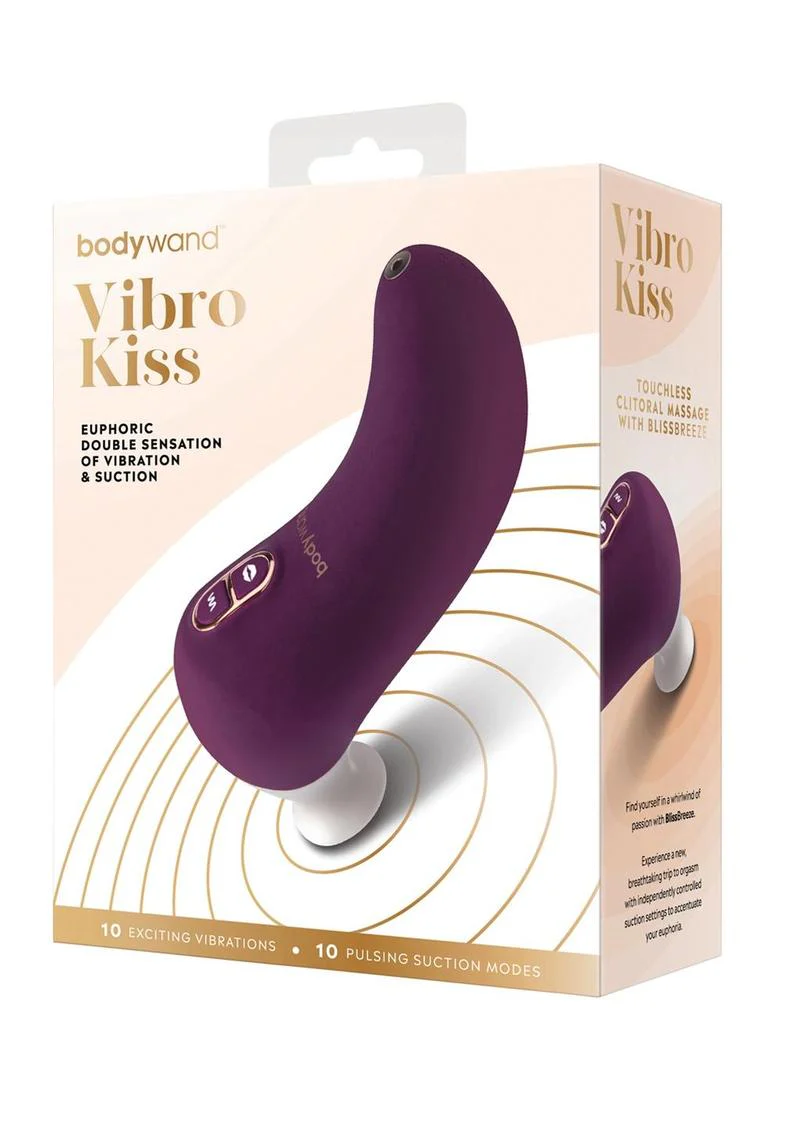 Bodywand Vibro Kiss Silicone Rechargeable Clitoral Stimulator - Image 2