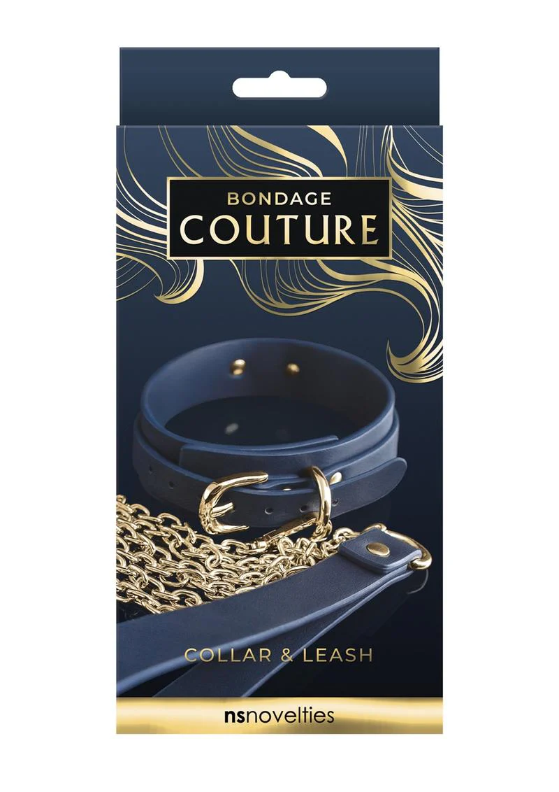 Bondage Couture Collar and Leash - Image 2