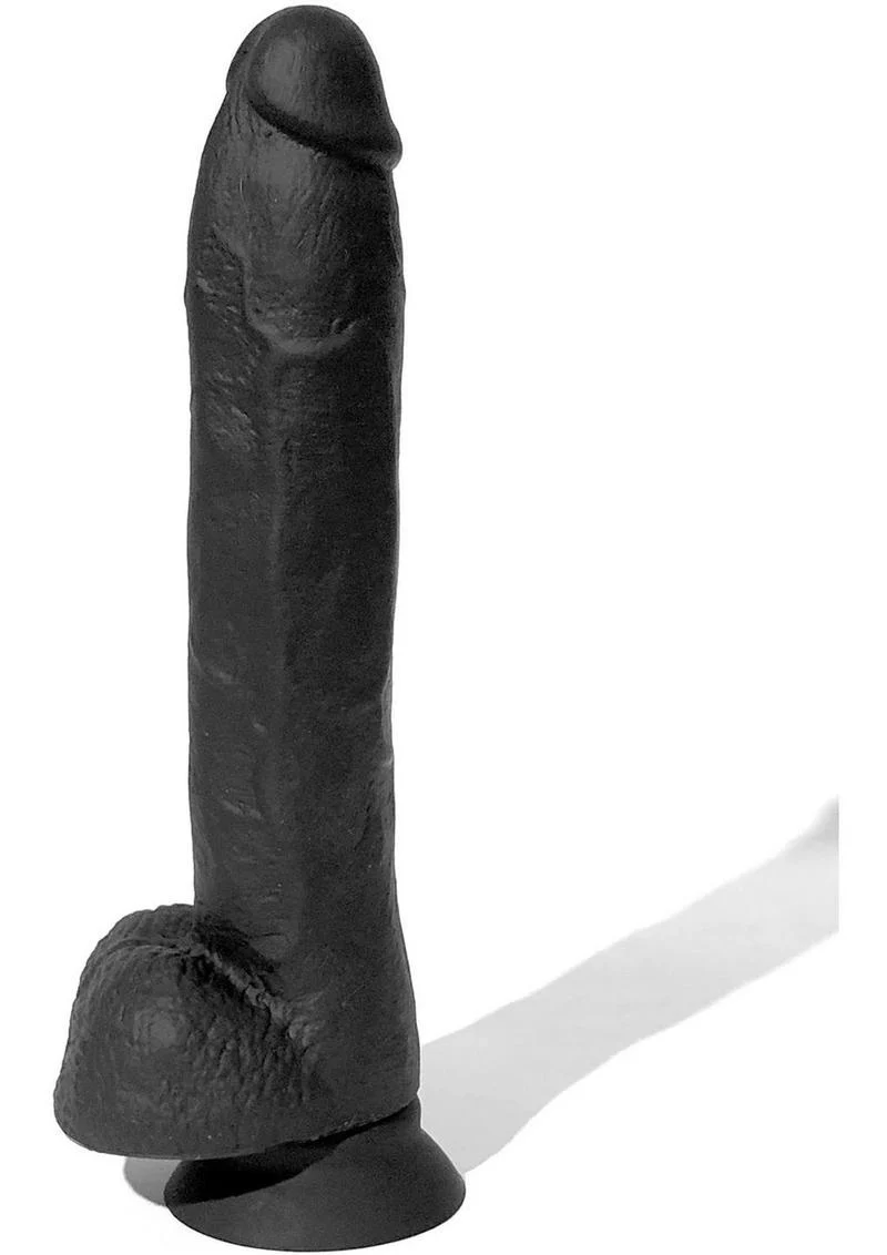 Boneyard Silicone Tool Kit Dildo with Balls 10in with Attachments - Image 3