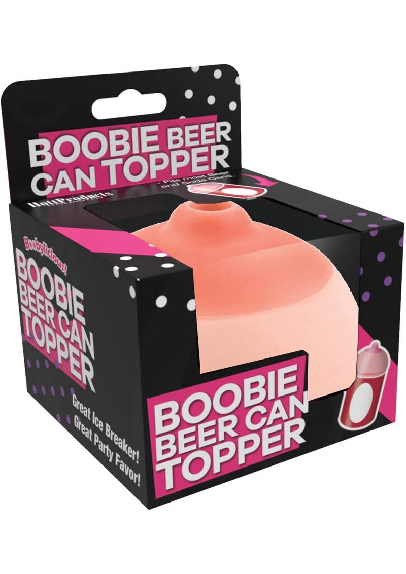 Boobie Beer Can Topper Novelty Gift - Image 2