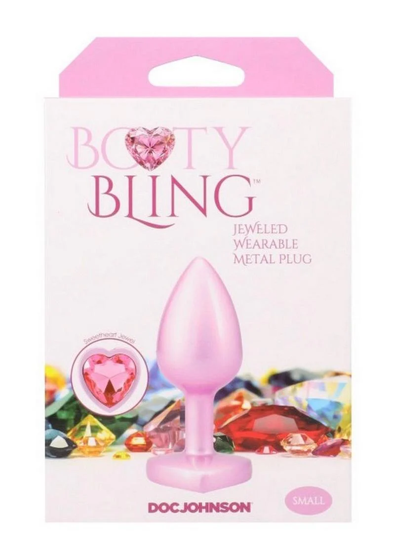 Booty Bling Heart Diamond Jeweled Wearable Metal Plug - Image 22