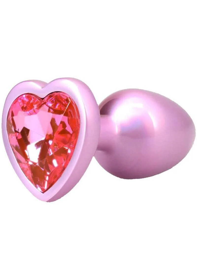 Booty Bling Heart Diamond Jeweled Wearable Metal Plug - Image 23