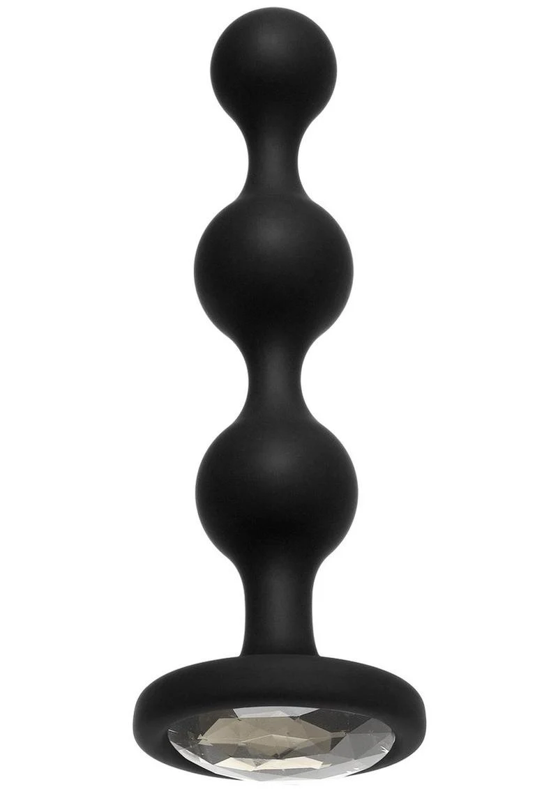 Booty Bling Jeweled Silicone Anal Beads - Image 9