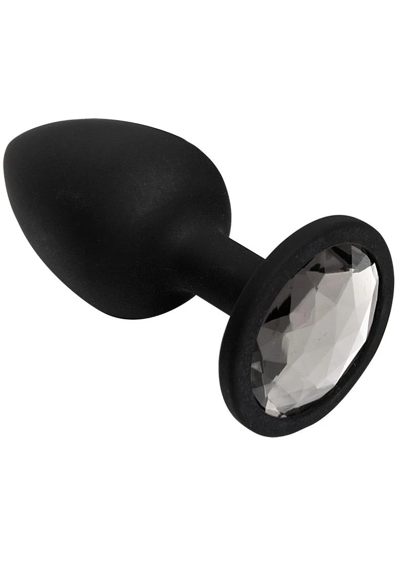 Booty Bling Jeweled Silicone Anal Plug - Image 5