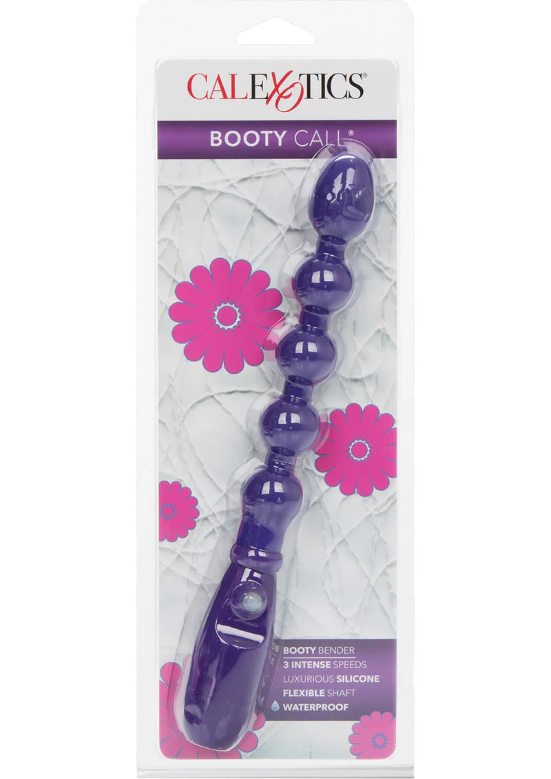 Booty Call Booty Bender Silicone Beaded Butt Plug - Image 3