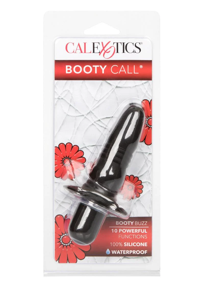 Booty Call Booty Buzz Silicone Vibrating Butt Plug - Image 6