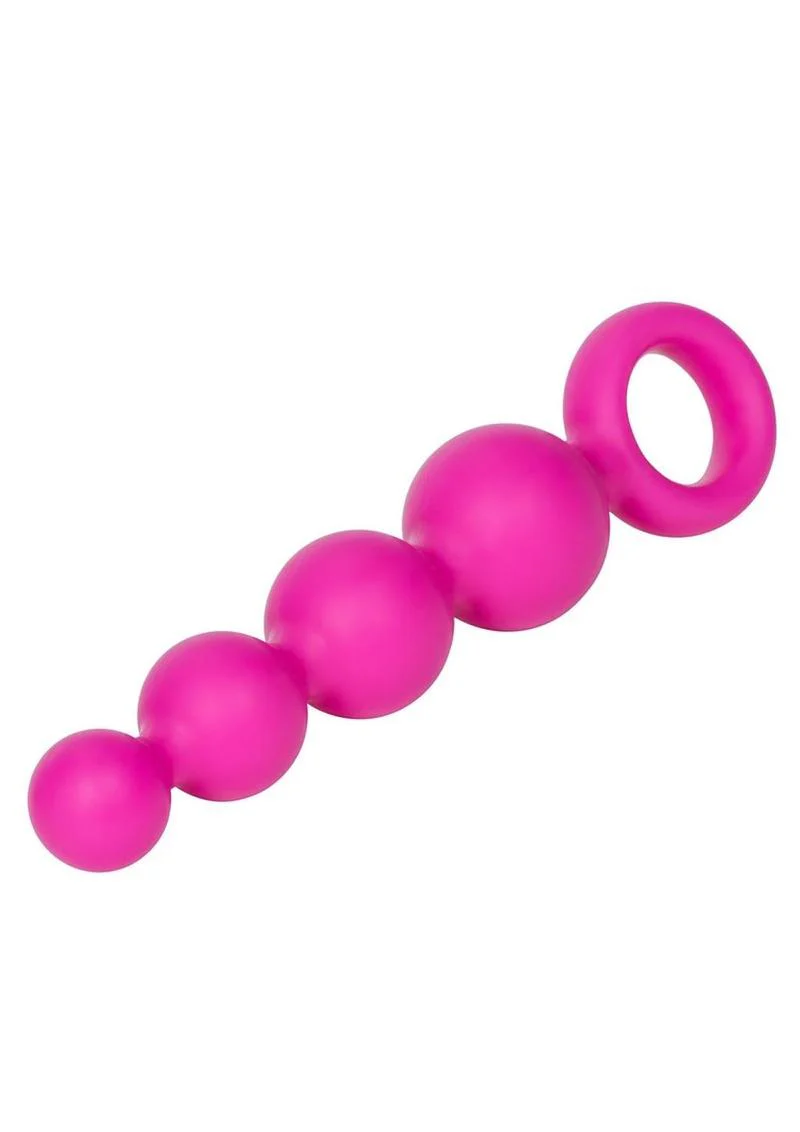 Booty Call Booty Vibro Kit Silicone Vibrating Butt Plug and Anal Beads - Image 4