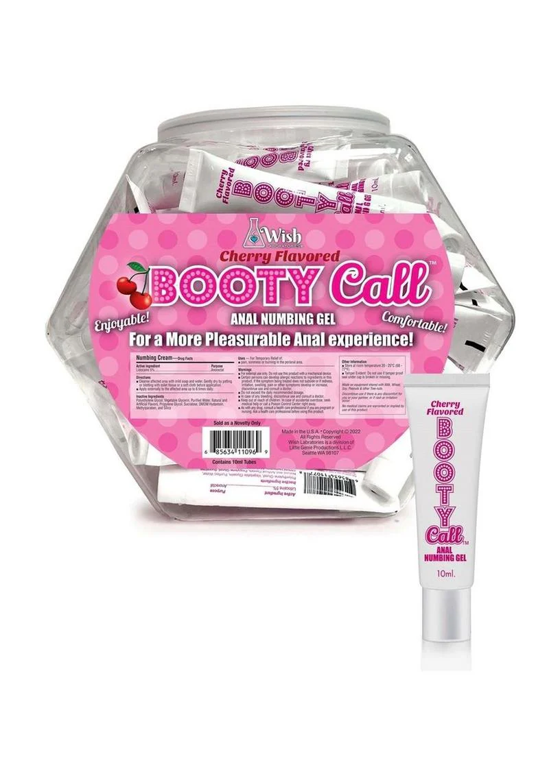 Booty Call Cherry Flavored Anal Numbing Gel - Image 2