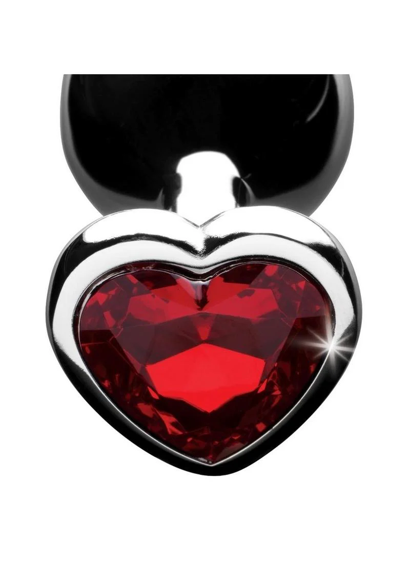 Booty Sparks Heart Gem Medium Anal Plug - Image 3