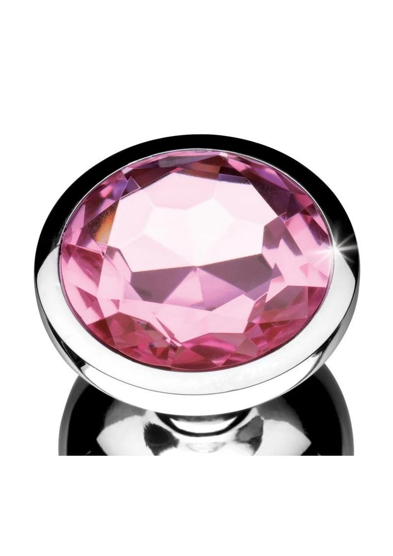 Booty Sparks Pink Gem Large Anal Plug - Image 3