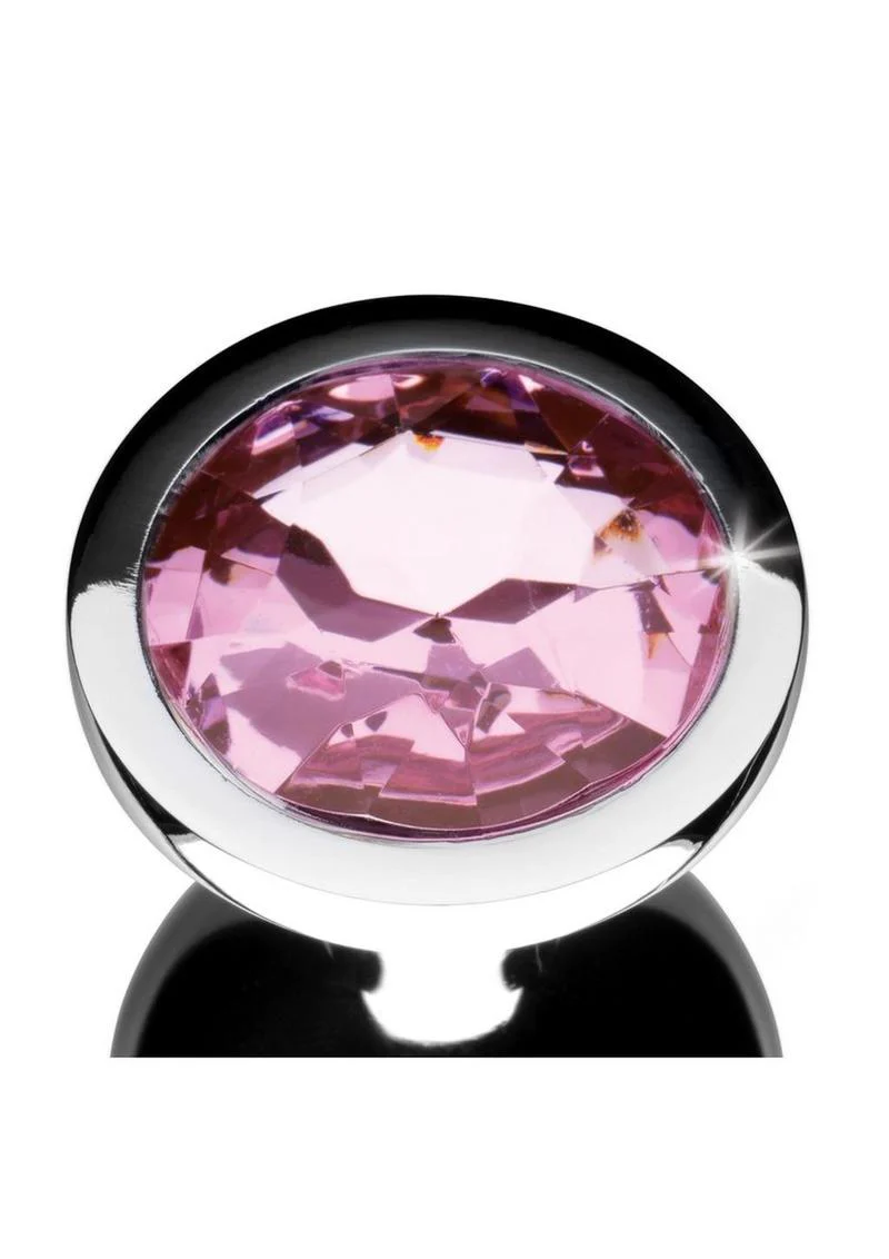 Booty Sparks Pink Gem Medium Anal Plug - Image 3