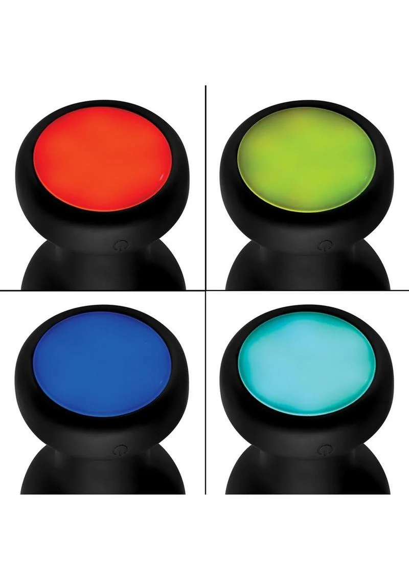 Booty Sparks Silicone Vibrating Led Plug - Image 6