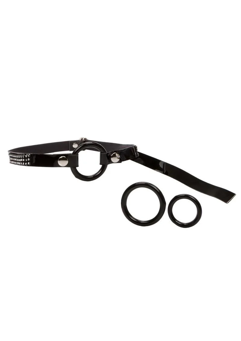 Bound By Diamonds Open Ring Gag - Image 3
