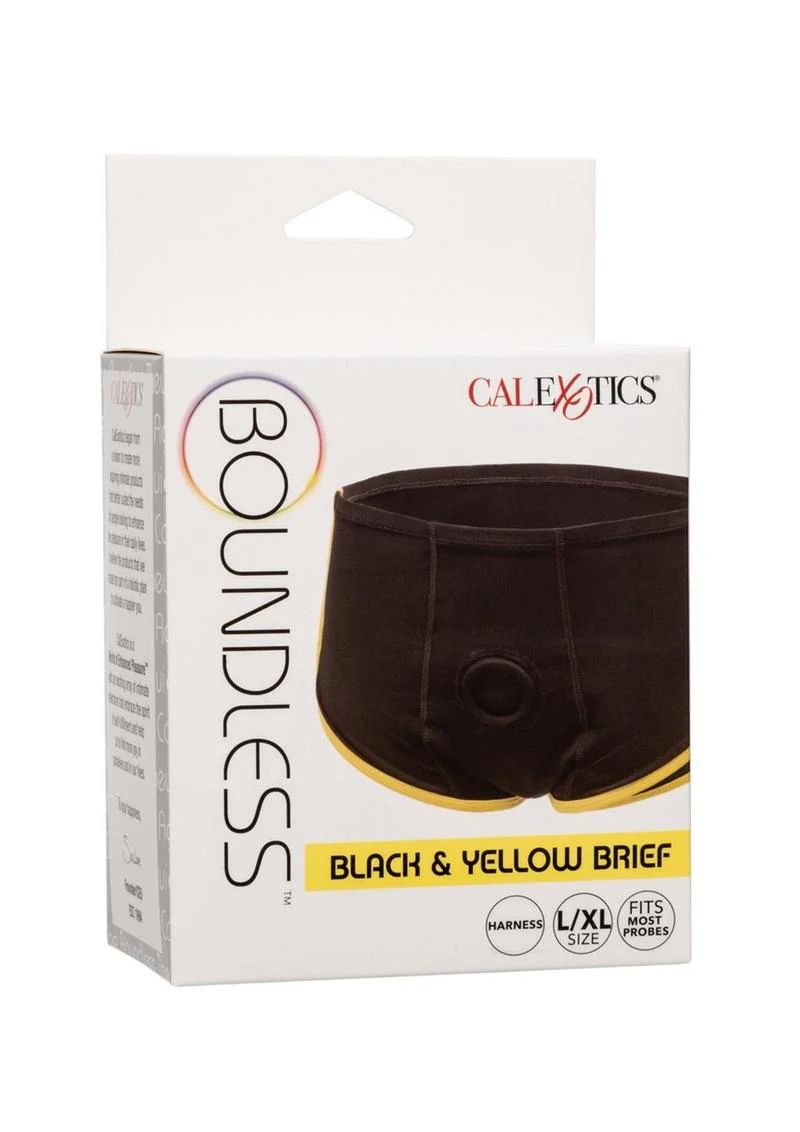 Boundless Black and Yellow Brief - Image 6