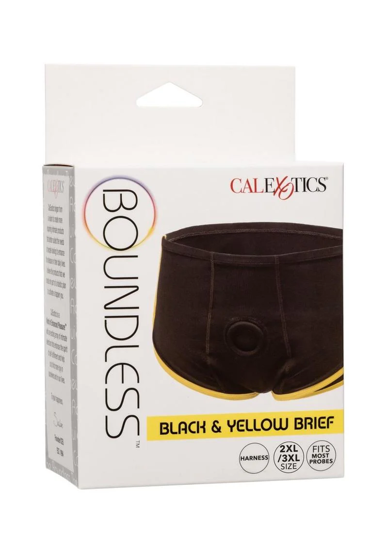 Boundless Black and Yellow Brief - Image 8