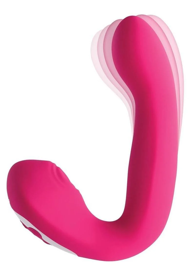 Buck Wild Rechargeable Silicone Dual Massager with Clitoral Stimulation - Image 4