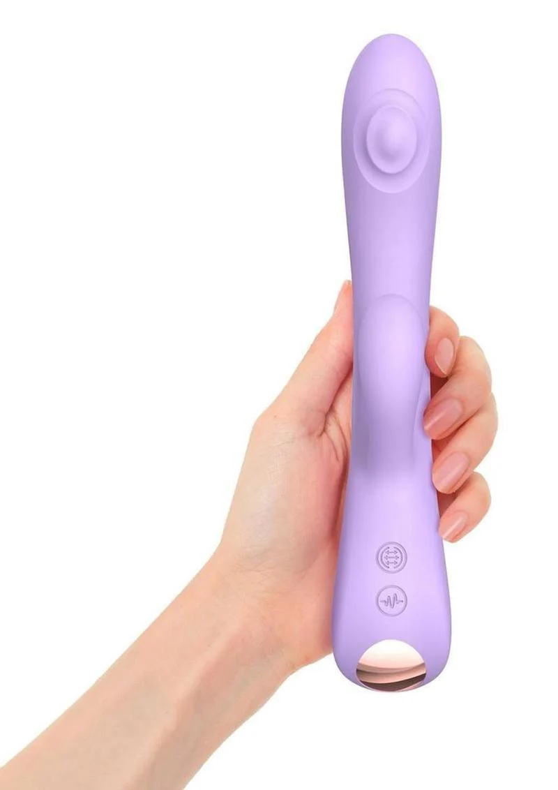 Bunny and Clyde Rechargeable Silicone Rabbit Vibrator - Image 11