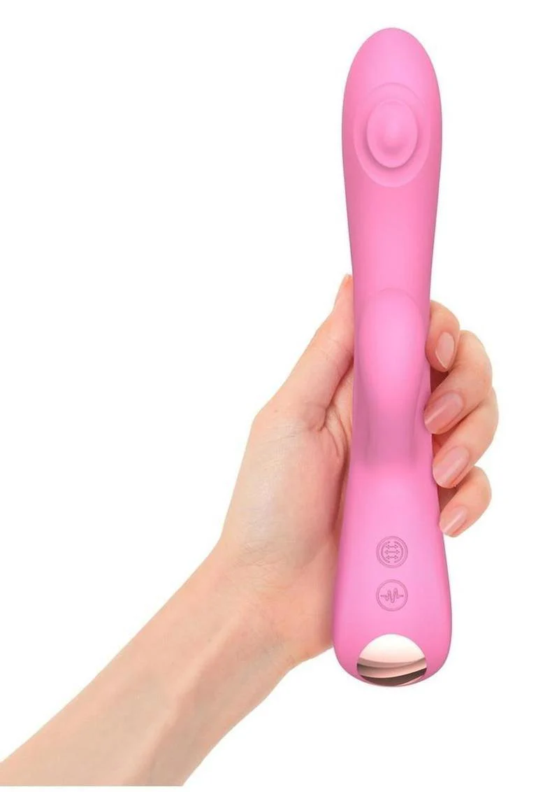 Bunny and Clyde Rechargeable Silicone Rabbit Vibrator - Image 5