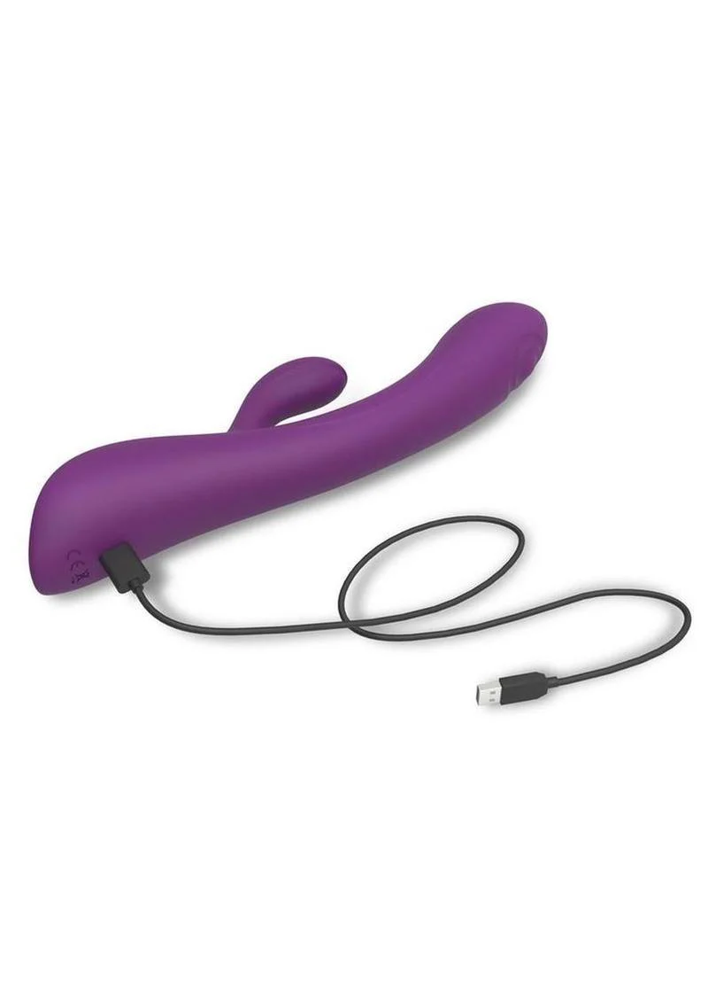 Bunny and Clyde Rechargeable Silicone Rabbit Vibrator - Image 9