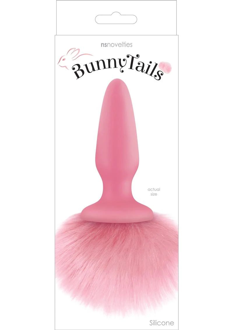 Bunny Tails Silicone Butt Plug - Image 2
