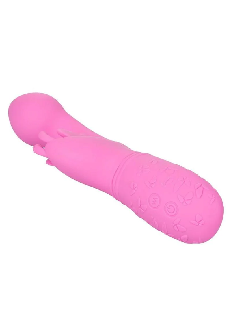 Butterfly Kiss Rechargeable Silicone Dual Vibrator - Image 4