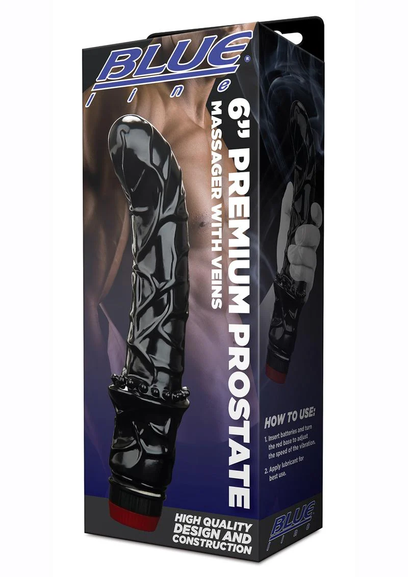 C and B Gear Premium Prostate Massager with Veins - Image 2