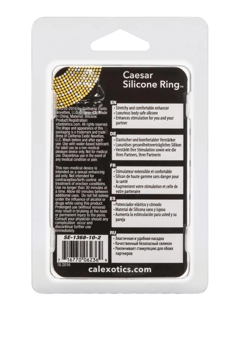 Caesar Silicone Cock Ring - Image 8
