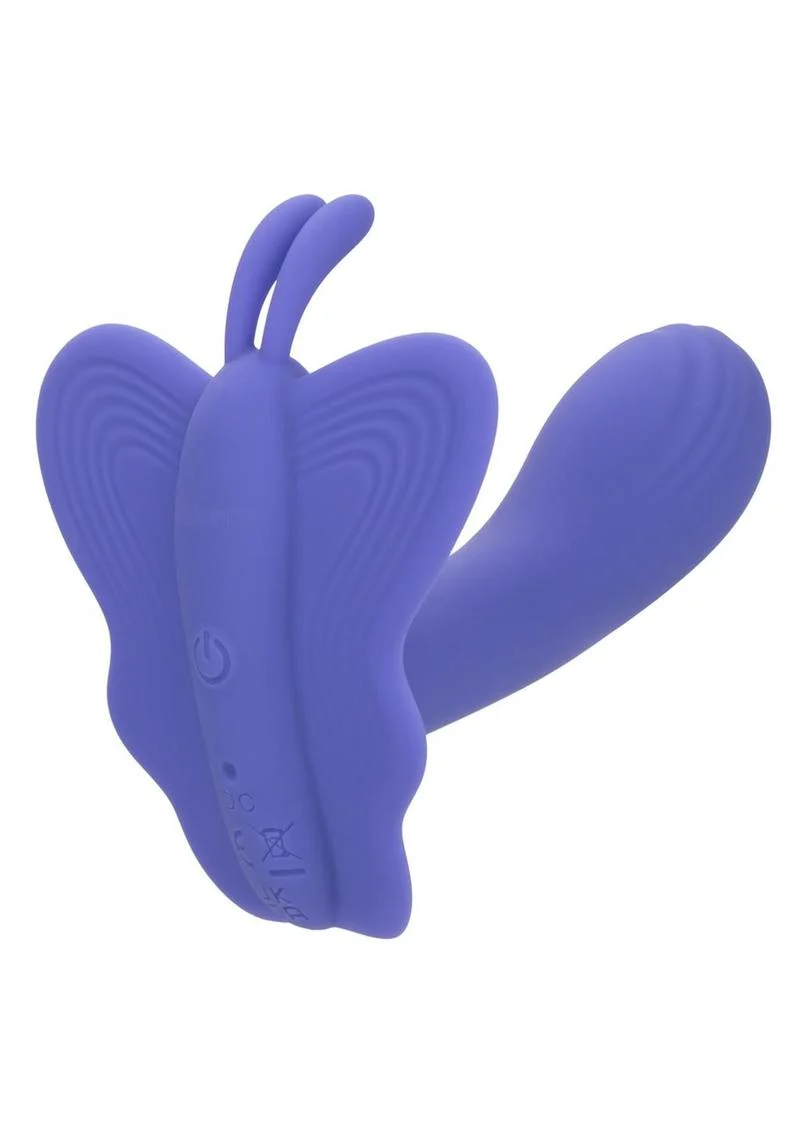 Calexotics Connect Venus Butterfly Rechargeable Silicone App Compatible Stimulator with Remote - Image 3