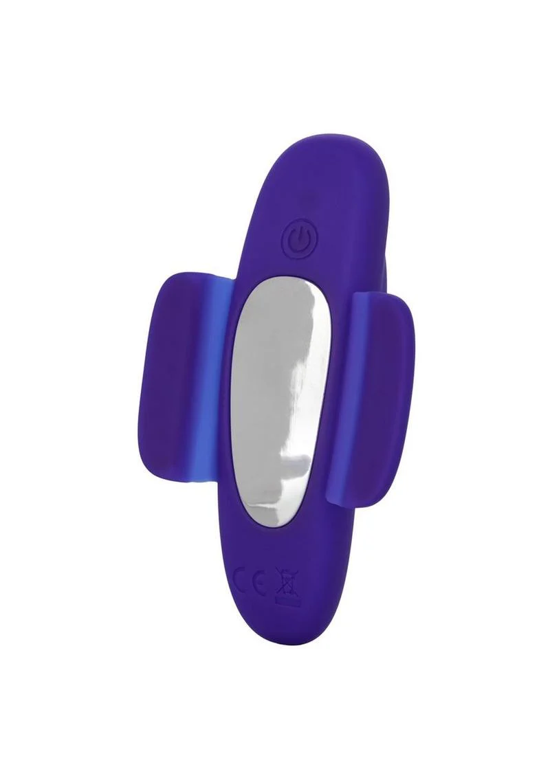 Calexotics Lock-N-Play Silicone Rechargeable Panty Vibe - Image 3